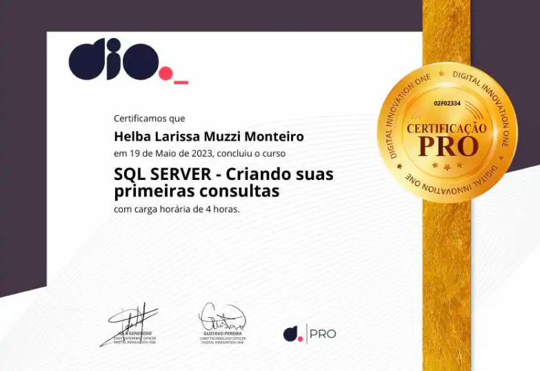 Certificado SQL SERVER
